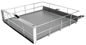 Rozsdamentes acél konyhai rendszerező - simplehuman