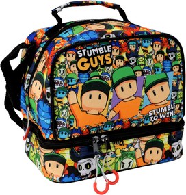 Stumble Guys Race thermo uzsonnás táska 21 cm