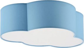 TK LIGHTING 6074 CLOUD Ernyős Mennyezeti Lámpa Fehér, Kék E27 IP20