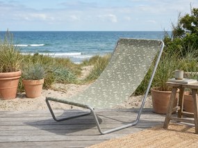 Összecsukható strandnyugágy SAND FLOWERS, zöld