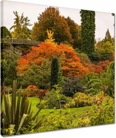 Vászonkép 40x40 Híd Építészet Tájkép