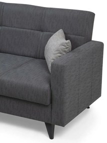 Polya Dark Grey kinyitható kanapé