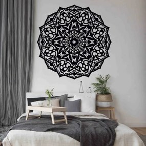 Fából készült mandala a falon - CIRCEL