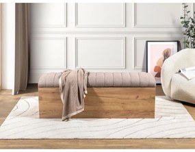 Bézs-natúr színű pad Oceane – Bobochic Paris