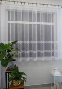 Mg Függöny 35645 Fehér 300x160cm kész, M szalaggal