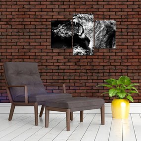 Kép - nőstény oroszlán portré (90x60 cm)