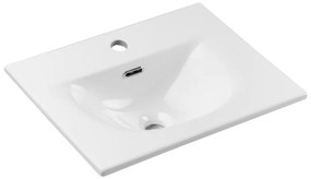 COMAD COMAD SKY 3 50CM ( E-8099-3-50 ) - Beépíthető mosdó SKY 51x40 cm fényes fehér CM0033
