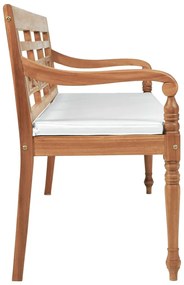 tíkfa Batavia pad párnákkal 150 cm