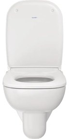Duravit 25700920002 - Függesztett perem nélküli WC D-CODE kerámia/fényes fehér