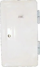 dupla kéményajtó, Fehér, 160x320mm