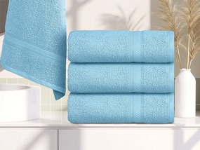 CLARYSSE ELEGANCE törölköző 60x110 cm világoskék, 100% pamut