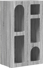 vidaXL Széf Szürke Sonoma 59 x 35 x 100,5 cm Faanyag