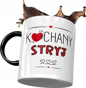 Fekete Bögre Bácsinak Születésnapra Ajándék Nyomtatott Fotóval