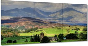 Festmények 120x60 Hegyi tájkép