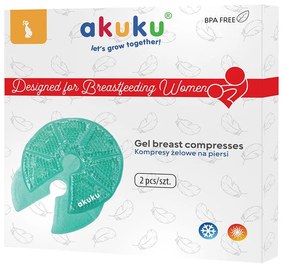 Gél mellnyugtató párna Akuku 2 db