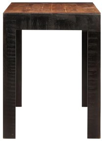 Mézbarna tömör mangófa étkezőasztal 120x60x76 cm