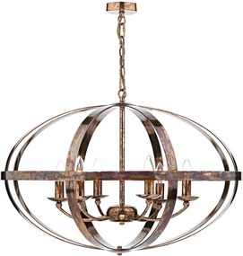 Dar lighting klasszikus vintage függeszték symbol réz darsym0664