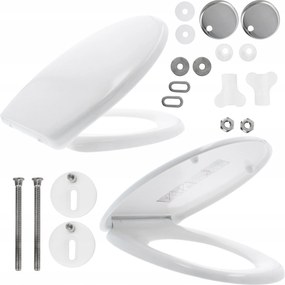 WC-ülőke Szabadonálló Univerzális WC-ülőke Duroplast Aa