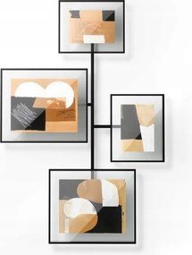 Képkeretek fekete, lógó képgaléria Flute képkeret szett