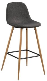 Szürke-natúr színű bárszék 101 cm Wilma – Actona