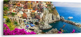 Kép - Manarola olasz falu (120x50 cm)
