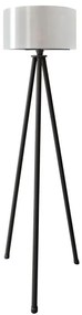 Állólámpa AYD 1xE27/40W/230V fekete/fehér