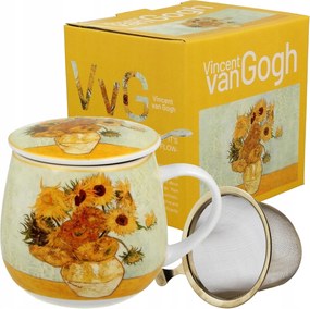 Befőző bögre Ajándékdobozban Van Gogh Napraforgók Sunflowers