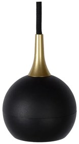 Lucide 09434/01/30 - Csillár zsinóron FAVORI 1xGU10/5W/230V fekete