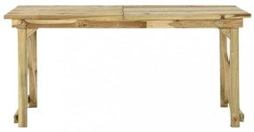 fa kerti asztal 160 x 79 x 75 cm