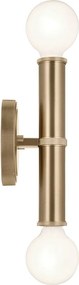 Quintiesse klasszikus fali lámpa torche barna elsqn-torche-2w-cpz IP44