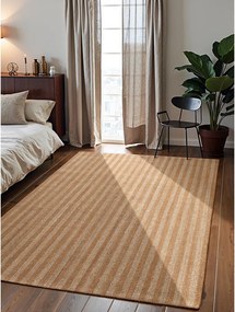 Bézs kézi szövésű juta szőnyeg 160x230 cm Harvest Amber – Elle Decoration