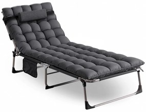 Kempingágy Szürke VENUS