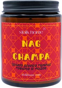 Nag Champa szójagyertya keleti illatgyertya 150ml Słoik Home