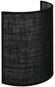 Brilagi - Fali lámpa SEMI 1xE27/15W/230V, 20 cm, fekete