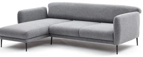 Sarokkanapé Venosuna (B) (szürke + fekete). 1106995