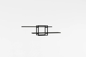 Fali polc Mone - Anthracite, Black