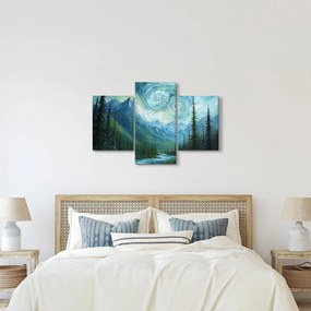 Kép - Táj Van Gogh érintésével (90x60 cm)