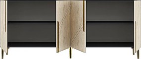 Evva 150 - Anthracite, Travertine, Gold