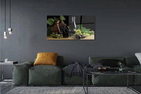 Üvegképek Trash bor szőlőlevél 120x60cm