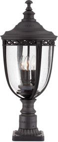 ELSTEAD FE-EB3-L-BLK ENGLISH BRIDLE Klasszikus Kültéri Állólámpa E14 IP44