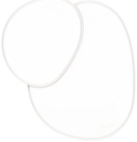 Fehér LED mennyezeti lámpa 63.5x77 cm Rise – Trio