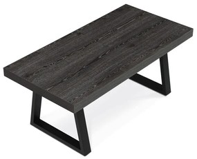 Dohányzóasztal 120x60cm, Szürke Tölgy, CT-R5212 Grey