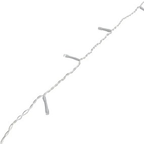 Aigostar - LED kültéri karácsonyi fényfüzér 150 db LED/6 W/230 V/8 világítási mód 1,5 × 1 m IP44 hideg fehér+ távirányító