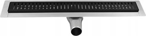 Gelco Manus Black lineáris lefolyó Onda 85 grillráccsal