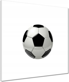 Vászonkép 40x40 Focilabda a lábhoz
