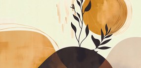 Poszter 91,3x44,5cm Arany Nap és Fekete Ág