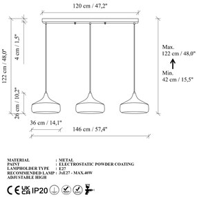 Függőlámpa, yildo - l-253 - 1