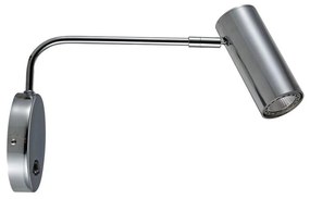 Zuma Line 20034-CH-N - Fali lámpa TUBO WL 1xGU10/50W/230V fényezett króm