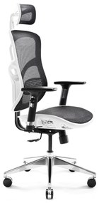 JAN NOWAK Amadeus ergonomikus irodai szék: fehér-fekete