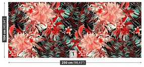 Fotótapéta Virágos minta 104x70 cm
